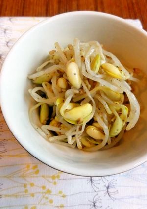 【副菜】豆もやしの簡単ナムル-レシピのメイン写真