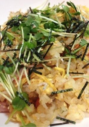ちらし寿司残り＆酢飯で☆チャーハン-レシピのメイン写真