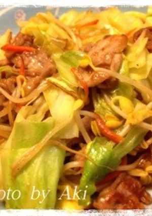 オール小さじ1♬シンプルな肉野菜炒め-レシピのメイン写真
