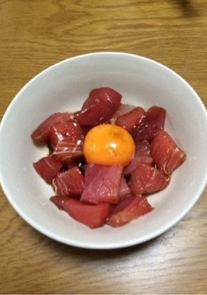 まぐろのユッケ-レシピのメイン写真