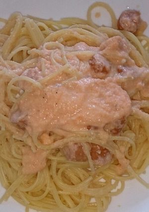 和風クリームパスタ-レシピのメイン写真
