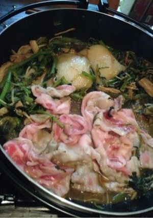 ☆豚すき焼き第二弾！☆これまた簡単！-レシピのメイン写真