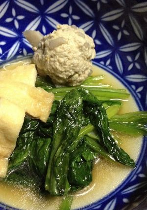 小松菜が主役-レシピのメイン写真