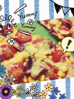 ミックスピザ♡-レシピのメイン写真