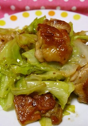 ごはんが進む☆やみつき☆鶏キャベツ-レシピのメイン写真
