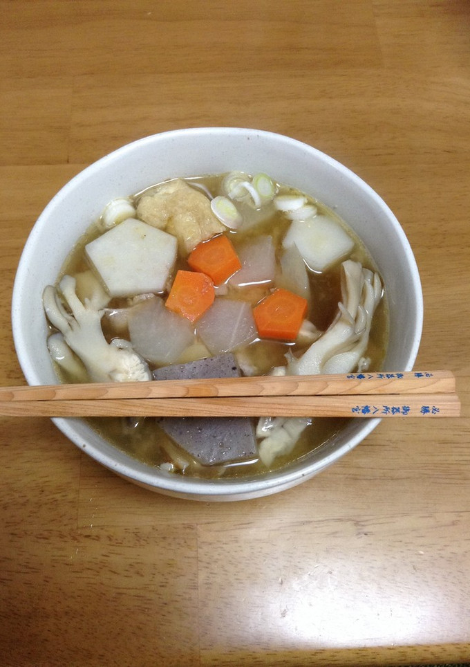 合格祈願！合格(五角)とん汁-レシピのメイン写真