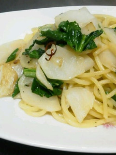 ほっこり♪かぶのパスタ♡-レシピのメイン写真