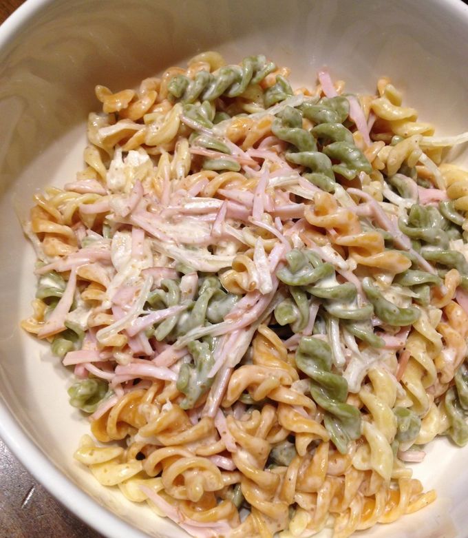 【マカロニサラダ】洗濯機 簡単♪ ゴマ香るマカロニサラダ by トウコロモシ 【クックパッド