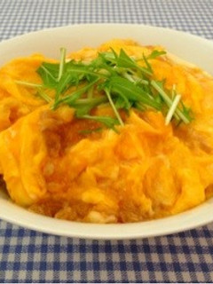 にんたま丼☆にんにくダレのふわふわ卵丼-レシピのメイン写真