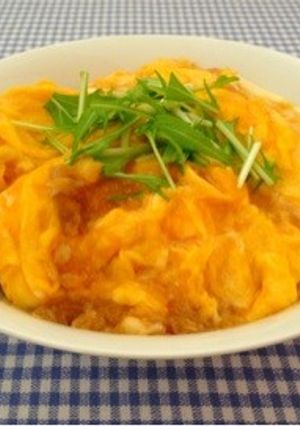にんたま丼☆にんにくダレのふわふわ卵丼-レシピのメイン写真