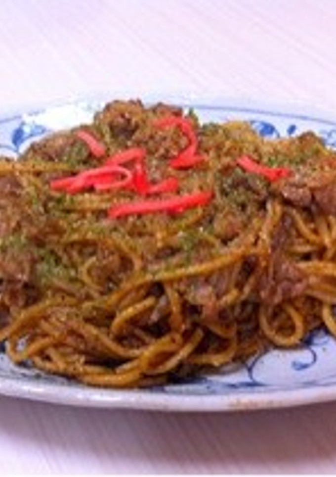 ソース焼きそば-レシピのメイン写真