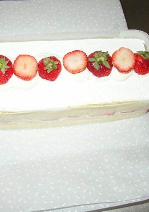 苺のサンドケーキ-レシピのメイン写真