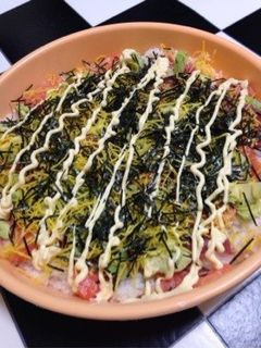 アボカド海鮮チラシ寿司-レシピのメイン写真