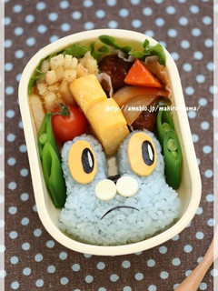 ポケモン ケロマツ*キャラ弁-レシピのメイン写真