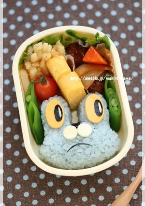 ポケモン　ケロマツ＊キャラ弁-レシピのメイン写真