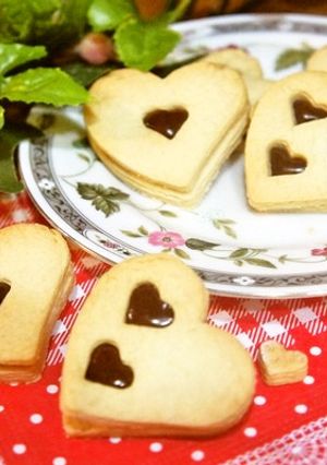 バレンタイン♡チョコがポイント❤クッキー-レシピのメイン写真