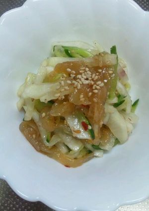 ★中華クラゲとキュウリ大根の和え物★-レシピのメイン写真