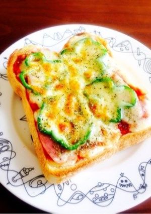 簡単&本格ピザソースで作る！ピザトースト-レシピのメイン写真