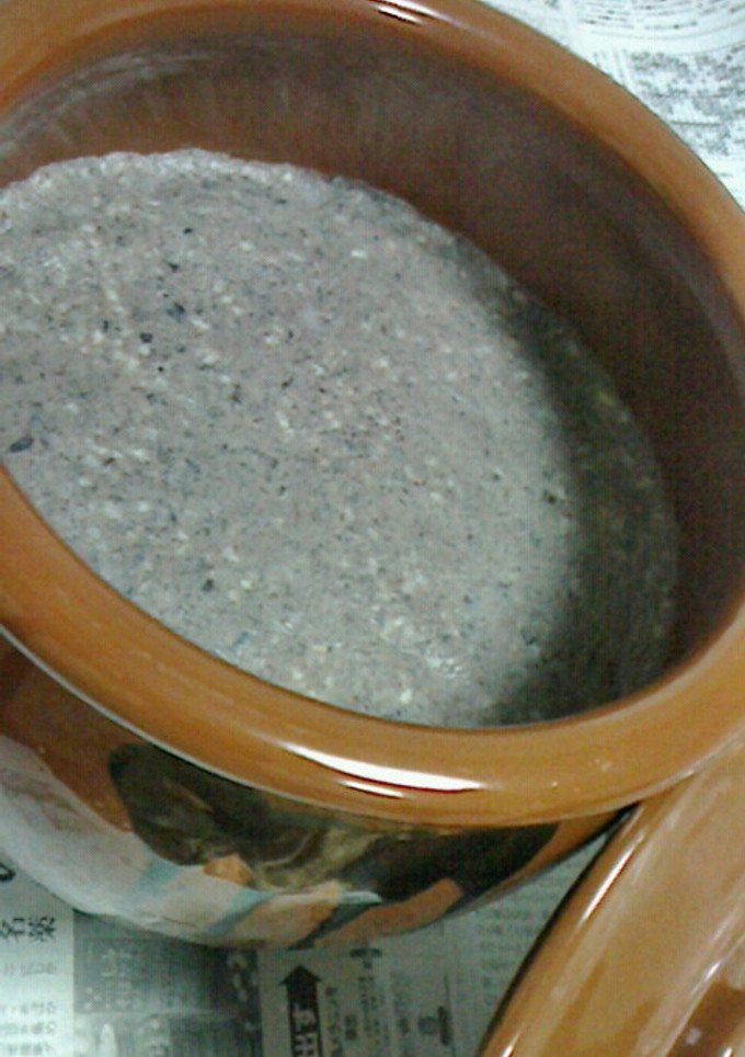 黒豆で自家製手作り黒豆味噌(塩分控えめ)-レシピのメイン写真