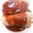 寒まだらのバター焼きケチャップソースかけ