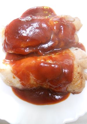 寒まだらのバター焼きケチャップソースかけ-レシピのメイン写真