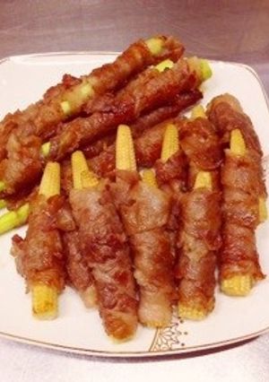 絶品簡単ジューシーヤングコーン肉巻き-レシピのメイン写真