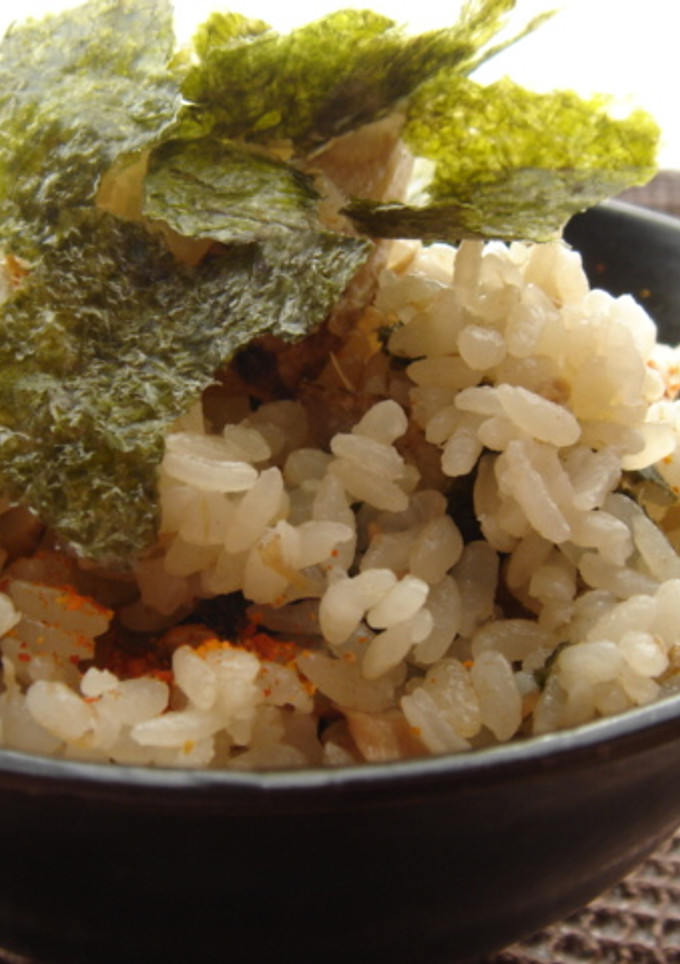 ごぼうとツナの韓流（？）炊き込みご飯-レシピのメイン写真