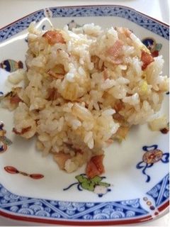 白菜とベーコンの炒飯☻-レシピのメイン写真