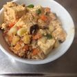 鶏そぼろリメイク麻婆豆腐