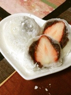 いちご大福-レシピのメイン写真