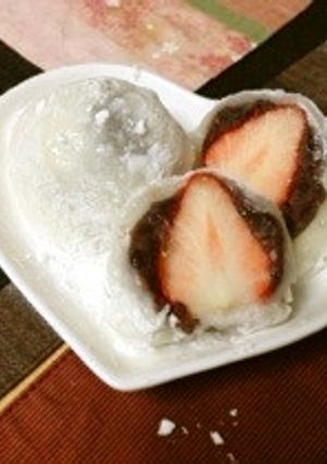 いちご大福-レシピのメイン写真