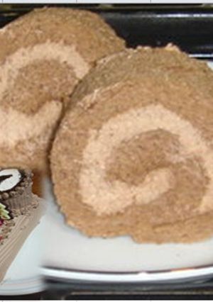 フワフワ＆しっとり☆ココアロールケーキ☆-レシピのメイン写真