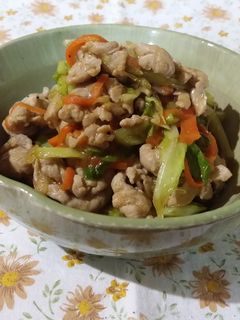 豚肉とキャベツの黒酢炒め-レシピのメイン写真