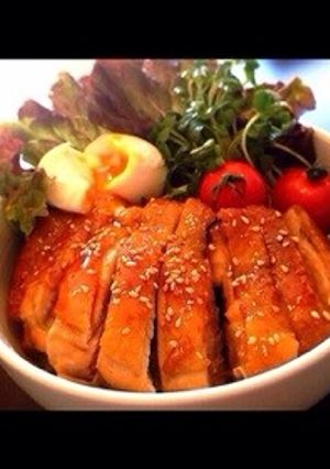 ☆カフェ風ランチ♪照り焼きチキン丼☆-レシピのメイン写真