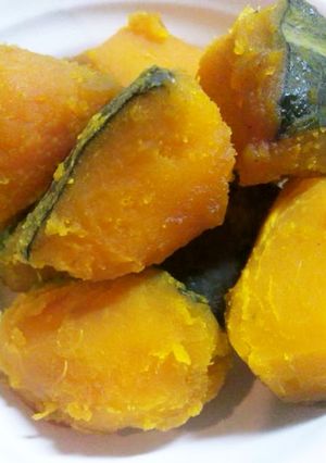なんてことない素朴なかぼちゃの煮物-レシピのメイン写真