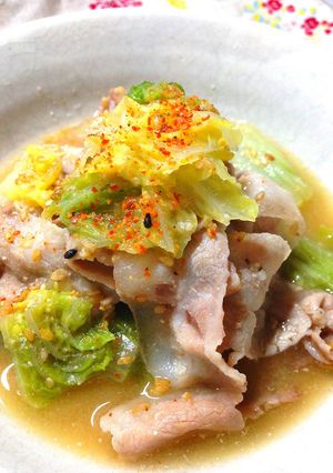 素材の旨味で素材を煮る豚バラ・白菜重ね煮-レシピのメイン写真