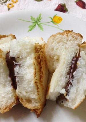 焼いても!トロりん♪チョコサンドパン♫-レシピのメイン写真