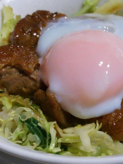 温玉とろ~り、鶏の照り焼き丼-レシピのメイン写真
