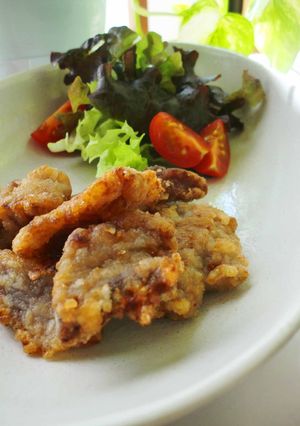 まぐろのアラ★から揚げ！-レシピのメイン写真