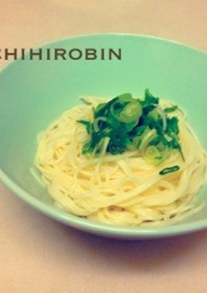 ズボラ飯！汁なし素麺・鶏ガラ胡麻油風味-レシピのメイン写真