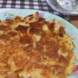 パン耳で★フレンチトースト風パンケーキ