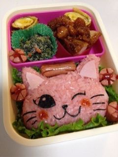 簡単キャラ弁シリーズ☆ネコちゃん-レシピのメイン写真
