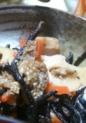 ひじきの煮物-レシピのメイン写真