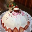 ♡サンタさんのイチゴのドームケーキ♡