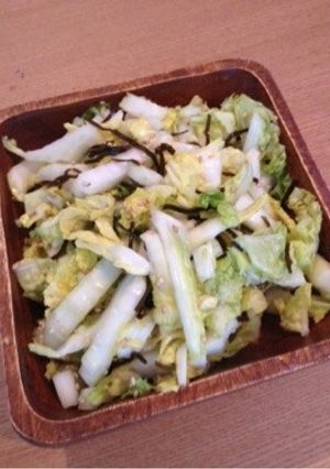 箸休めにはこれ！白菜と塩コンブ-レシピのメイン写真