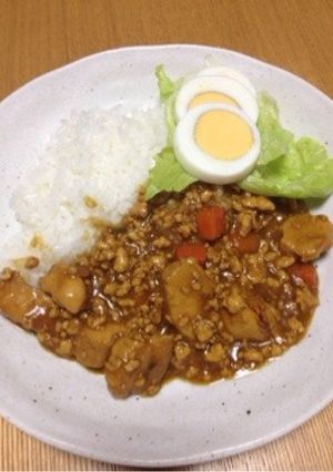 たっぷり!鶏肉の満足なチキンカレー-レシピのメイン写真