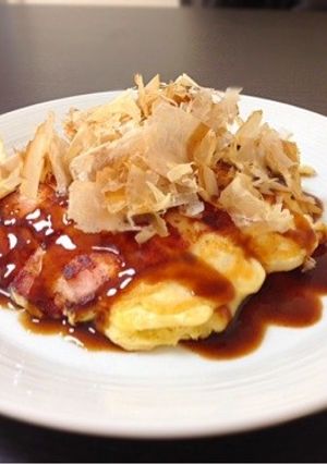 ベーコンとキャベツだけ☆超簡単お好み焼き-レシピのメイン写真