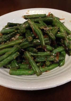 ほんのり大蒜、いんげんのかき醤油炒め-レシピのメイン写真