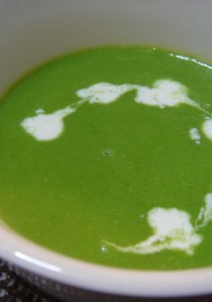 春色♪グリーンピースのスープ-レシピのメイン写真