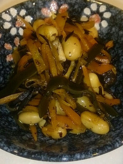 ウチの!油揚げなし簡単ひじき煮-レシピのメイン写真